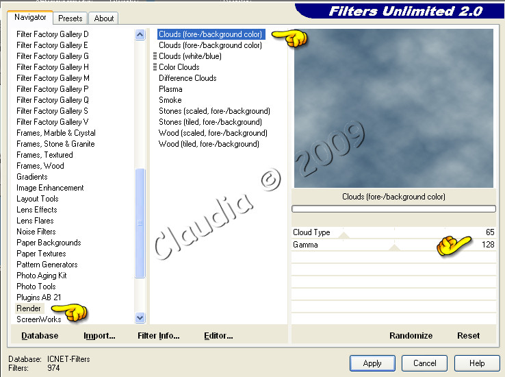 Instellingen Filter Filters Unlimited